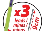 BIC Matic Fun Porte-Mines 0,7 mm HB - Couleurs Assorties, Pochette de 5