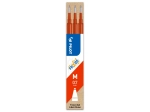 PILOT Set de 3 recharges pour roller FriXion Ball. Pointe moyenne 0,7 mm. Encre gel.