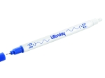 WONDAY Blister de 6 effaceurs réécriveurs, encre Bleue, pointe 1 mm