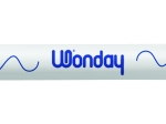 WONDAY Blister de 6 effaceurs réécriveurs, encre Bleue, pointe 1 mm
