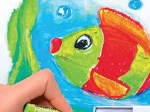 Boîte de 12 pastels à l'huile diamètre 8 mm - PENTEL 