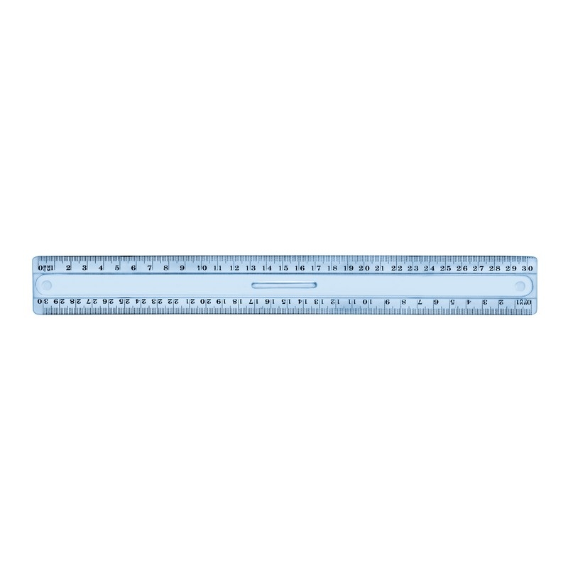 WONDAY Regle plate 30 cm en plastique incassable
