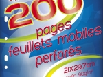 Feuillets mobiles grands carreaux
