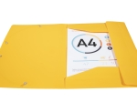 Chemise à élastique 3 rabats Polypropylène 4/10e Opaque Eco - A4 Chemise plastique polypropylène pour petit budget.