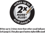BIC Cristal Original Stylos-Bille Pointe Moyenne (1,00 mm) avec Capuchons et Embouts Assortis - Couleurs d’Encre Assorties, Lot de 10