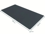LEITZ Cosy Sous-mains de bureau, 400x800 mm, gris