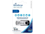 MEDIARANGE Clé USB 2.0 4GB capuchon pivotant