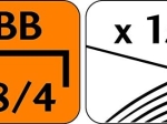 MAPED Agrafeuse BB 8/4 ESSENTIALS METAL  noir capacite 12 feuilles