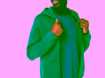 Sweat-shirt écoresponsable zippé à capuche