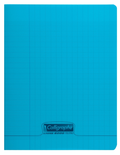 Cahier piqué 8000 POLYPRO 24x32 cm 48 pages grands carreaux 90 g