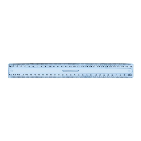 WONDAY Regle plate 30 cm en plastique incassable